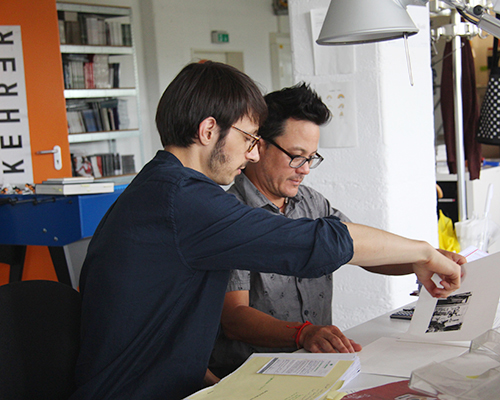 Designer at work